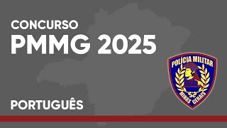 PORTUGUÊS PMMG 2025  SOLDADO E CADETE CFSD e CFO [upl. by Nnarual]