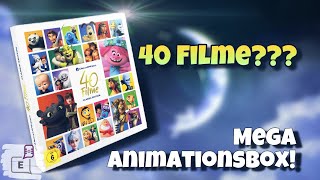 40 Animationsfilme in einer Box  Dreamworks Classic Unboxing [upl. by Annaerb723]