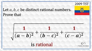 An algebra problem from Ecuador 2009 TST [upl. by Gnanmos]