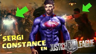 SERGI CONSTANCE en JUSTICE LEAGUE como ZEUS [upl. by Joscelin]