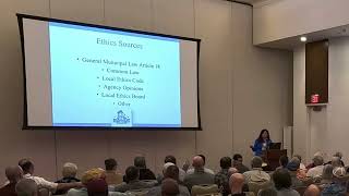 Ethics for Planning and Zoning  Sarah Brancatella Legislative and Counsel AOT NYS [upl. by Larrabee]