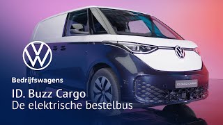 De Nieuwe Elektrische ID Buzz Cargo 2022  Volkswagen Bedrijfswagens [upl. by Nnylyoj889]