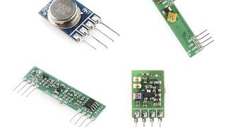 Tutorial Como utilizar os módulos RF Link 315MHz434MHz [upl. by Fromma]