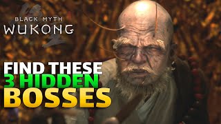 Where To Find 3 Hidden Bosses In Black Myth Wukong Chapter 3 [upl. by Ordnagela]