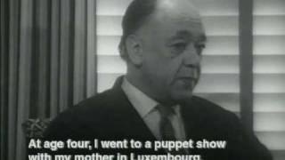 Interview with Ionesco part 1 [upl. by Alejoa444]