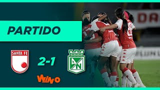 Independiente Santa Fe vs Atlético Nacional  Liga Femenina 2021  Semifinal  vuelta [upl. by Novhaj327]