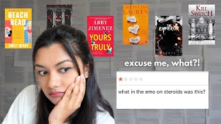 reacting to 1 star reviews of my favourite books [upl. by Yusuk]