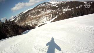 Piste 11 quotFahler Lochquot im Skigebiet FeldbergSchwarzwald [upl. by Aihsekyw190]