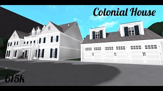 Bloxburg Colonial House 615k [upl. by Bal595]