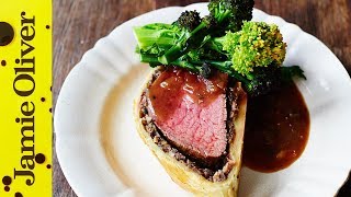 Beautiful Beef Wellington  Jamie Oliver [upl. by Rohn]