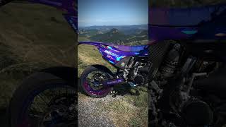 Ce genre de balade en supermot la liberté … 🤯🔥 supermot 125yz viral motard bikelife [upl. by Giamo]