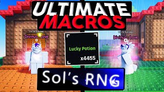 SOLS RNG NEW Best MACROS for AFK sols rng [upl. by Clough]