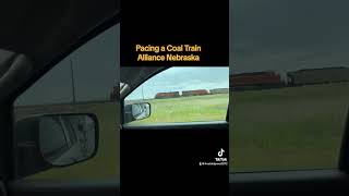 Pacing a Coal Train Alliance Nebraska [upl. by Lore]