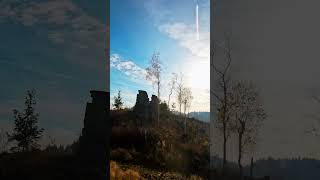 glanzmomente travel lanz nature autumn wolkenstein friends erzgebirge drone rocks forest [upl. by Nerha366]