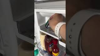 arrumando a geladeira asmr geladeiraarrumada arrumacao [upl. by Ailed766]