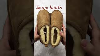 Shoes snowboots shoes fashion shopping unboxing [upl. by Orodoet]