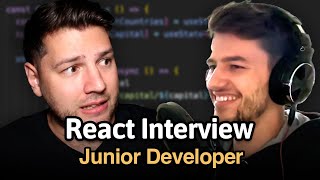 React Junior Developer Interview Questions amp Challenge [upl. by Brom]