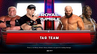 Unbelievable Battle WWE Team Match 2k23 [upl. by Terrene]