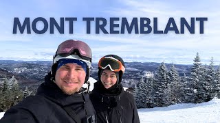 Skiing in Mont Tremblant  Quebec Canada 🇨🇦 [upl. by Toomin]