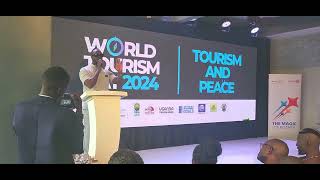 BEBE COOL BIG SIZE AND WIFE ZUENA TO GRACE WORLD TOURISM DAY IN KASESE [upl. by Lina]