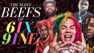 The Many Beefs of 6IX9INE [upl. by Aneris]