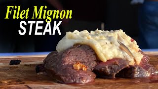 Filet mignon in cast iron skillet [upl. by Michaelina]