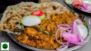 Spicy Indian Street Food at Punjabi Dhaba Chole Panner and Butter Naan [upl. by Shanie]