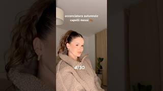 Acconciatura autunnale capelli mossi 430 capellimossi wavyhairstyle hairtutorial [upl. by Madelle]