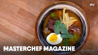 Il ramen non ramen di Bruno Barbieri  MasterChef Magazine [upl. by Sverre]