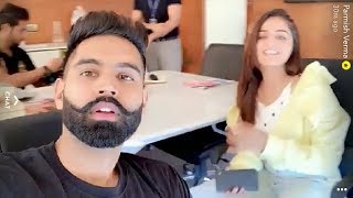 Parmish Verma Fun with Wamiqa Gabbi [upl. by Aerdnac]