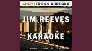 When Two Worlds Collide Karaoke Version In the Style of Jim Reeves [upl. by Rehpretsirhc]