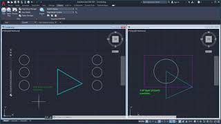 AutoCAD Xref Layer Property Overrides [upl. by Erodasi]