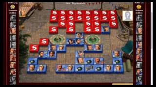 Stratego Full game how to play a marshal blitzer [upl. by Erica]