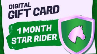 FREE STAR RIDER CODE 4 Star Stable giveaway [upl. by Nnaaras]