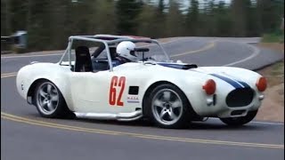 Pikes Peak Hill Climb 2012  Bruce Trenery  2003 Shelby Cobra Factory Five Challenge Racer [upl. by Birdt]