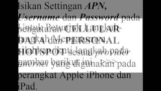 Cara Memunculkan kembali personal hotspot iPhone iPad yang hilang saat update IOS 8 IOS 9 atau saat [upl. by Ive]