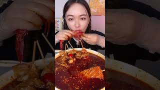 seafood with sauce chicken shorts mukbang asmr [upl. by Nortad]