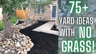 75 No Grass Front Yard Design Ideas  Yard No Grass Landscape Ideas  Front Yard Idea No Grass [upl. by Astred111]