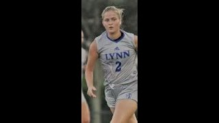 Talking Soccer with Ariella Kaplan Lynn University Soccer Player [upl. by Anoed]