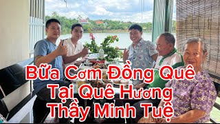 E Đạo  NONETV1991 Phongrinvlog Cùng Nhau Ăn Bữa Cơm Trưa Đồng Quê  Tại Quê Thầy Minh Tuệ [upl. by Aydne588]