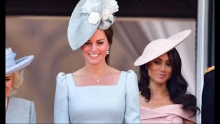 Princess Kates brutal reaction to Meghan Markles Trooping the Colour joke laid bare [upl. by Einahpet]