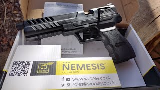 Webley Nemisis 177 CO2 Air Pistol [upl. by Lucchesi313]