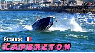 💯 GROS COEFFICIENT DANS LA PASSE DE CAPBRETON DU SPECTACLE EN PERSPECTIVE POUR LES BATEAUX 🌊💨🇨🇵 [upl. by Bernelle]