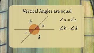 Complementary Supplementary amp Vertical Angles  Geometry [upl. by Pride886]