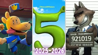 All Upcoming DreamWorks Movies 20252026 [upl. by Suoivatco]