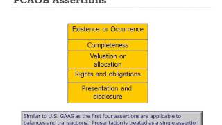 PCAOB Assertions [upl. by Patin511]