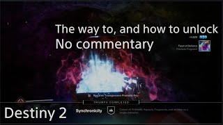 Destiny 2  Facet of Defiance  Where and how to get it [upl. by Lennad]