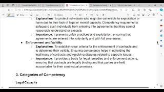 Competency of Contract  law of contract  LLB Part 3  law  in urdu [upl. by Kliman]