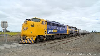 S307 amp C501 Seymour Railway Heritage Centres quotWimmera Weekenderquot Tour Train 9102023  PoathTV [upl. by Adniuqal231]