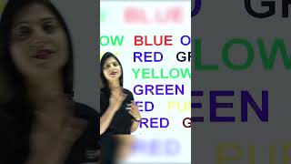 Test Your Brain 🧠Power💪Challenge🔥🔥  Stroop test shorts reels test tips [upl. by Sybilla]